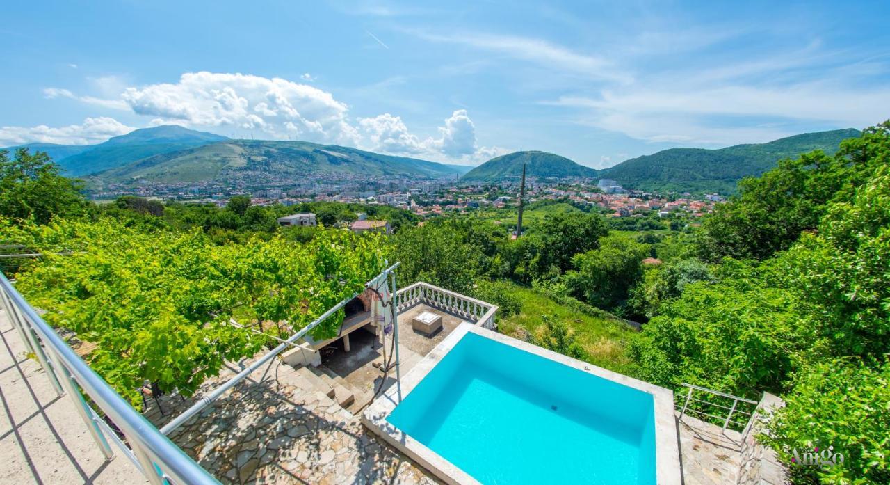 Perfect View Of Mostar - With Swimming Pool מראה חיצוני תמונה