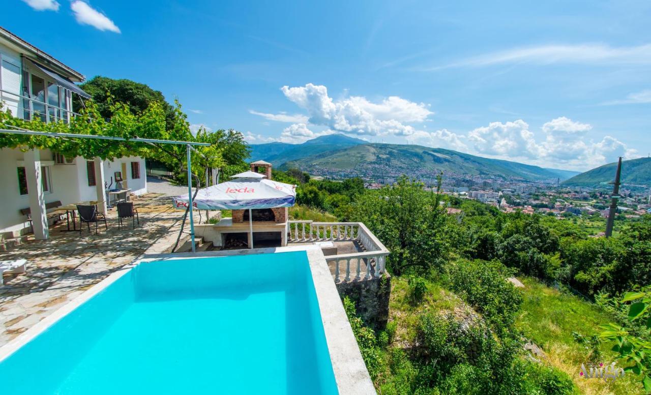 Perfect View Of Mostar - With Swimming Pool מראה חיצוני תמונה